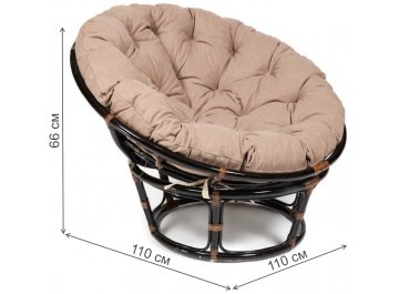 Кресло из ротанга Папасан Р110СС