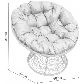 Кресло из ротанга Папасан
