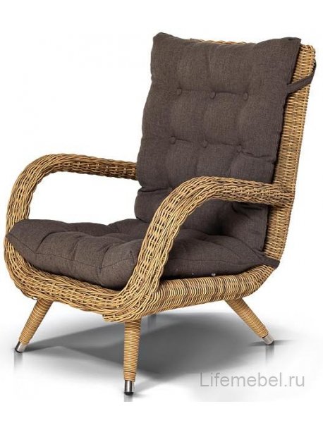 Кресло из ротанга Штефа соломенное