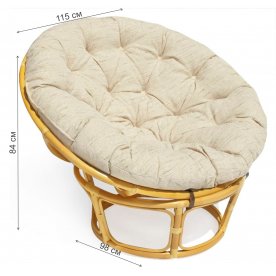 Кресло Papasan 23/01 мед