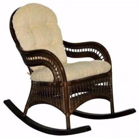 Кресло-качалка Kiwi браун
