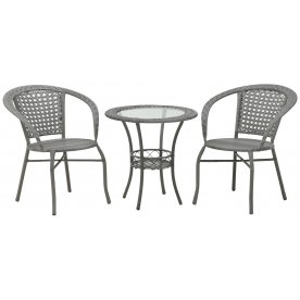 Обеденный комплект из ротанга Velma