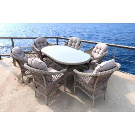 Обеденный комплект из ротанга T217/LV-217