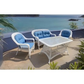 Обеденный комплект из ротанга T130-LV520