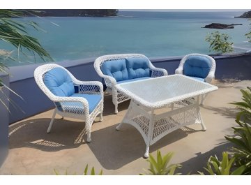 Обеденный комплект из ротанга T130-LV520