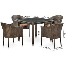 Обеденный комплект T257A/Y350A-W53