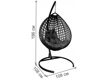 Подвесное кресло Капля Люкс
