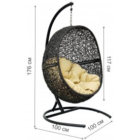 Подвесное кресло Lunar