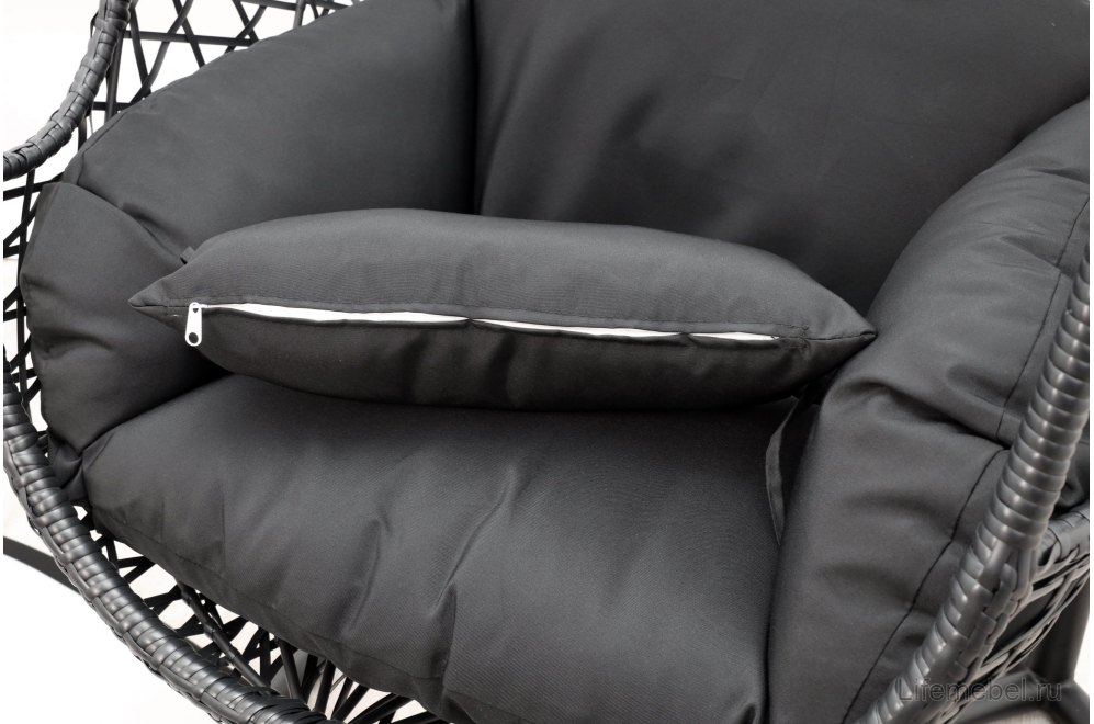 Подвесное кресло Paros черный