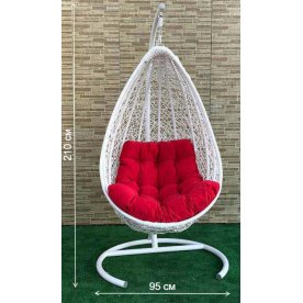 Подвесное кресло Triumf White