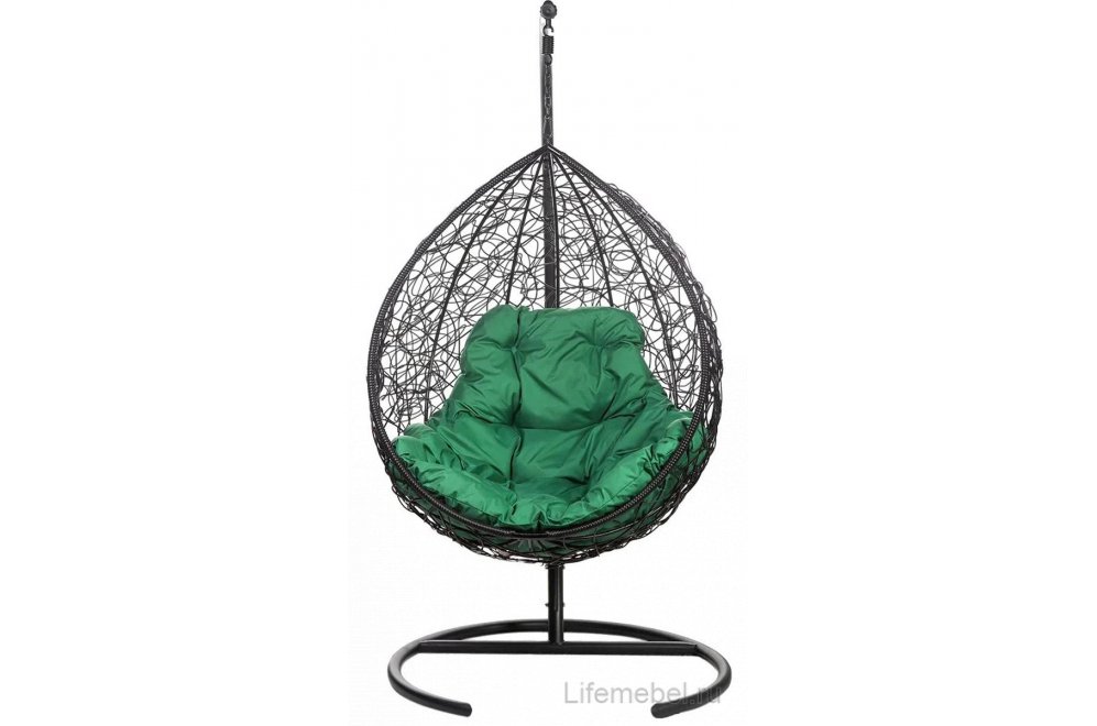 Подвесное кресло Tropica Black