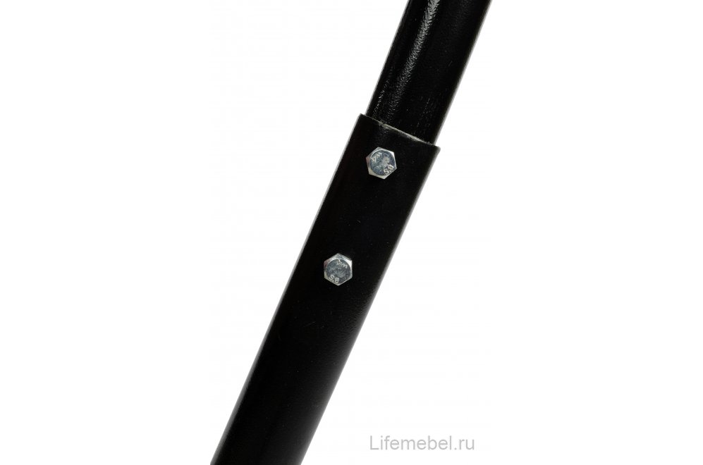 Подвесной диван Лежебока чёрный / коричневая подушка