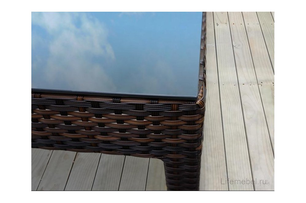 Стол Milano 90 темно-коричневый