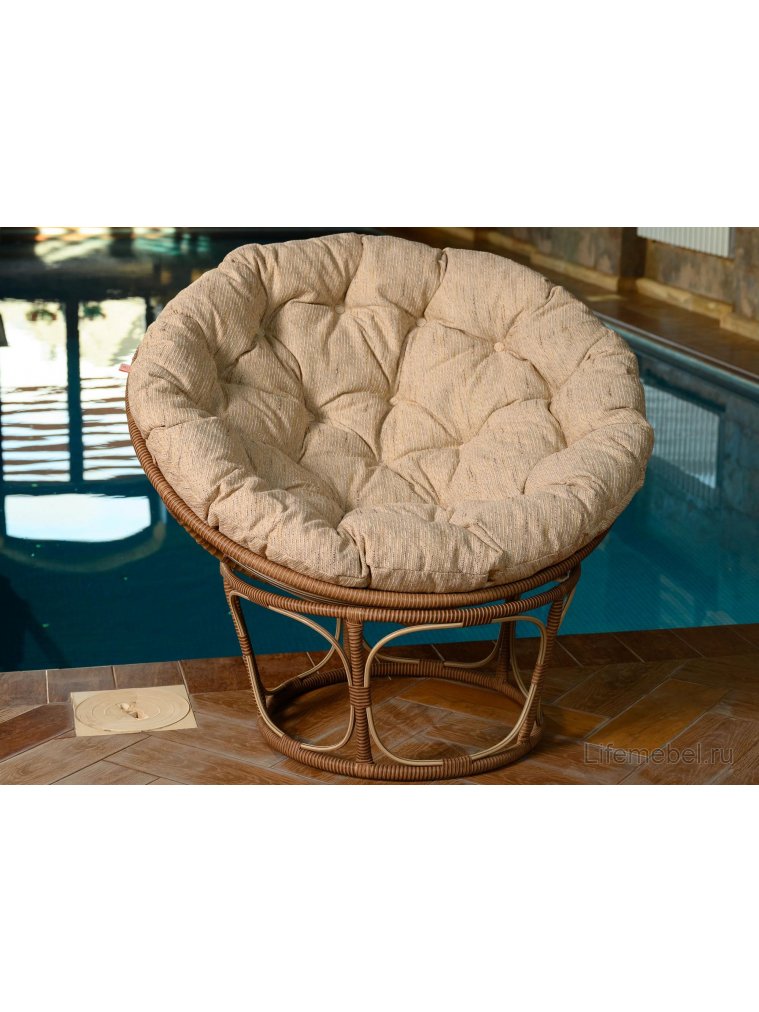 Кресло из ротанга Papasan бамбук