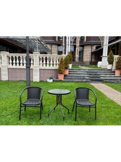 Кресло из ротанга Terszza dark brow