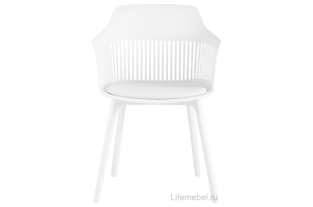 Пластиковое кресло Крокус белое