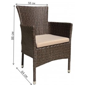 Кресло из ротанга AM-196B