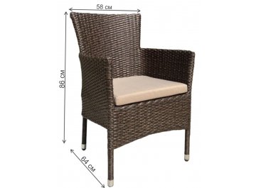 Кресло из ротанга AM-196B
