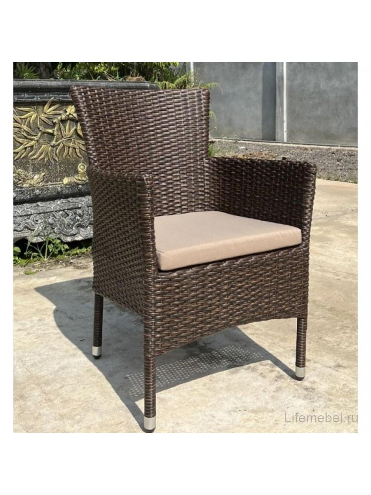 Кресло из ротанга AM-196B коричневое