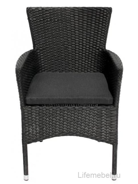 Стул из ротанга Аскер черный