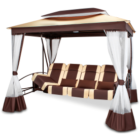 Качели садовые Люкс