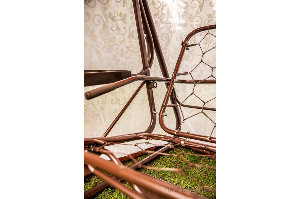 Качели садовые Азалия  трехместные