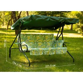 Качели садовые Люкс 3