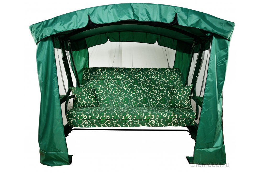 Качели садовые Ранго зеленые