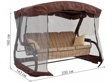 Качели садовые Секвойя D539-MT007