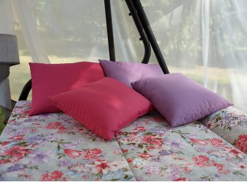 Качели садовые Турин Премиум flower с1202