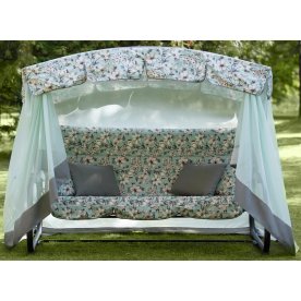 Качели садовые Турин Премиум flower с1204