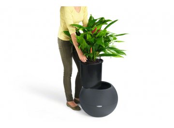 Кашпо Lechuza 13344 LECHUZA-PURO Color 50 серый