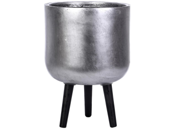 Кашпо Конкрит SMT-RND-30-SLV