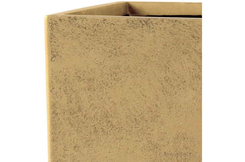 Кашпо Крисмас Высокое TSXMAS-GLD-29 W29 L29 H55 cm золотистое