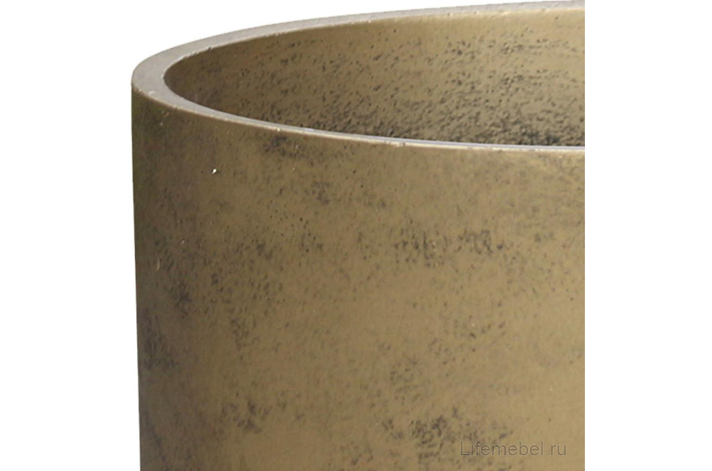 Кашпо Крисмас Высокое V-XMAS-GLD-32 D32 H50 cm золотистое