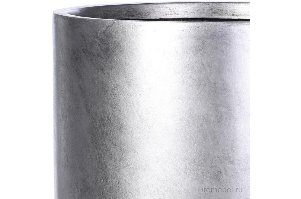 Кашпо Крисмас Высокое V-XMAS-SLV-32 D32 H50 cm серебристое