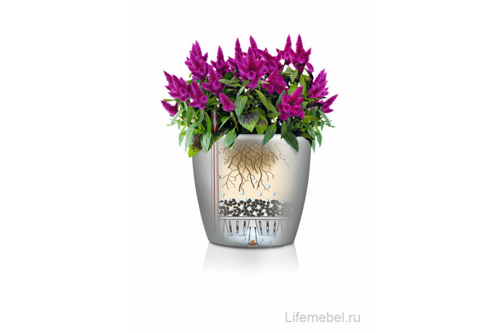 Кашпо Lechuza 13210 CLASSICO Color 35 Белый