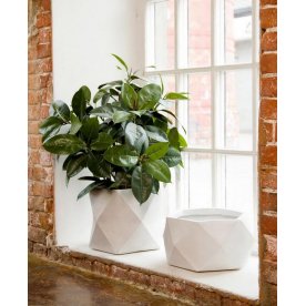 Кашпо Геометри Ромб W25 L25 H20 DSQUARE25-AW