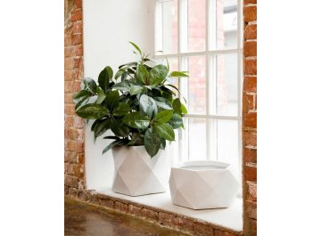 Кашпо Геометри Ромб W25 L25 H20 DSQUARE25-AW