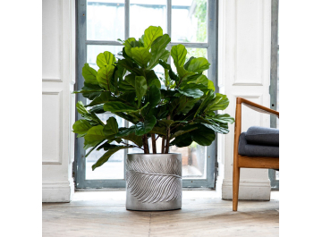 Кашпо Лист LEAF-R-44-SLV