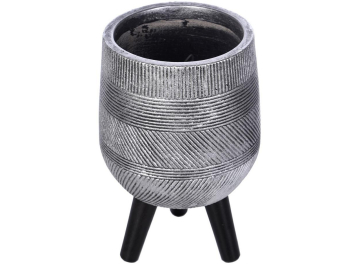 Кашпо Страйп WSTRIPR-20-SLV