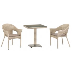 Кофейный комплект из ротанга T605SWT/Y79B