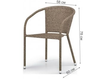 Обеденный комплект 2+1 T25B Y137C-W56 2Pcs