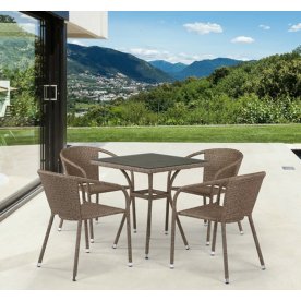 Обеденный комплект 4+1 T282BNT Y137C-W56 4Pcs