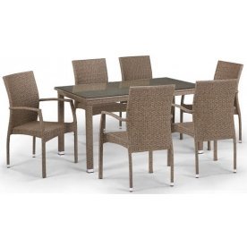 Обеденный комплект 6+1 T256B Y379B-W56 6Pcs