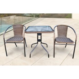 Кофейный комплект из ротанга Асоль