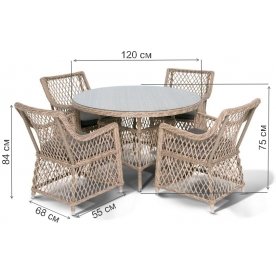 Обеденный комплект Кхади