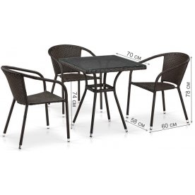 Обеденный комплект T282BNT Y137C-W53 3