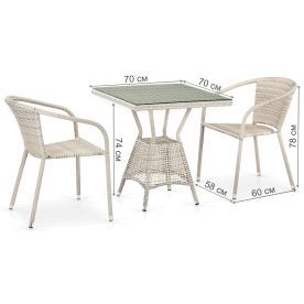 Обеденный комплект T706 Y137C-W85 2