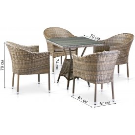 Обеденный комплект T706G Y350G-W1289 4